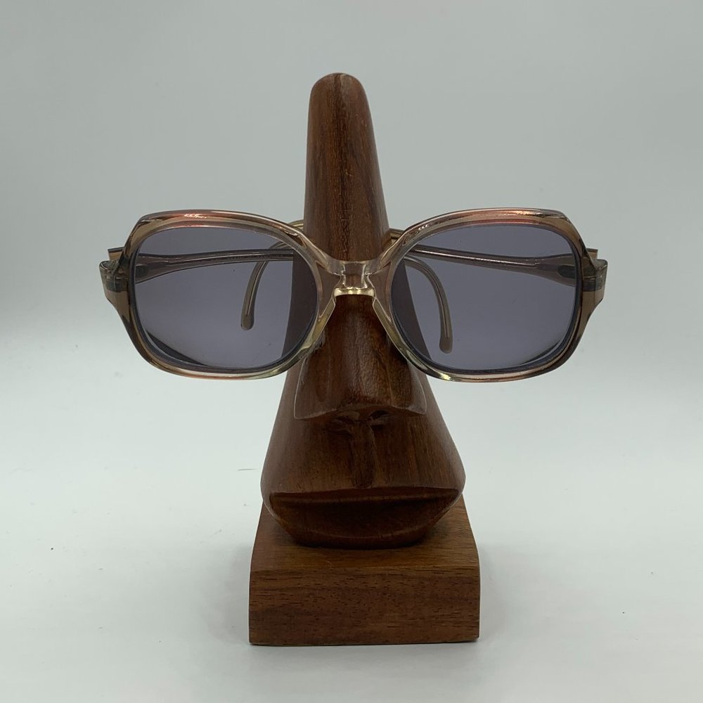 Vintage SRO Brown Gradient Oval Sunglasses Frames